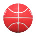 Customized Composite Pu Leather Official Game Red Color Size 7 Indoor Basketball
