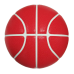 Personalized Customize Logo Red Color Outdoor Indoor Basketball Ball